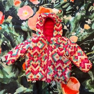 Patagonia reversible down jacket